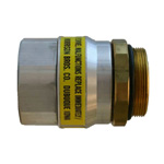 SWIVEL, MXF, 1.5INX1.25IN, BRASS WITH VITON